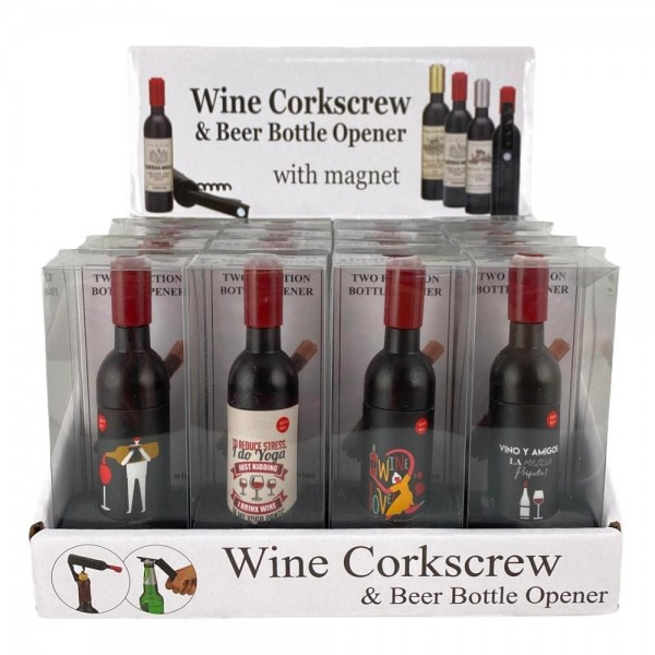 Descorchador Botella Vino