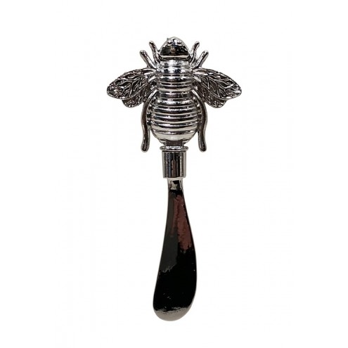 Espátula Queso Abeja Plateada