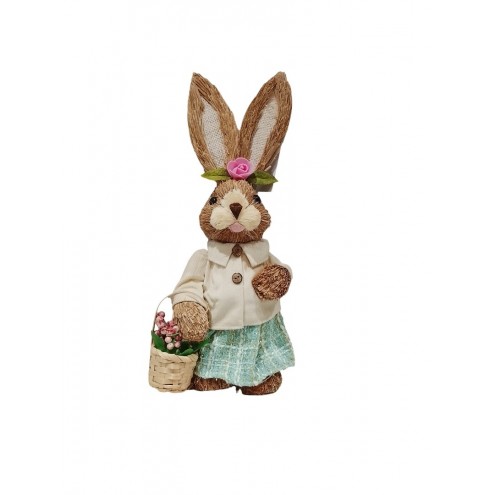 Conejo Pascua Con Canasta