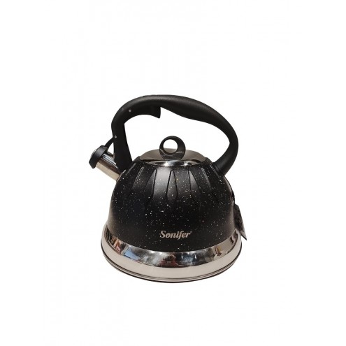 Tetera Negro Acero