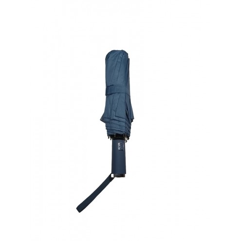 Paraguas Plegable Automático Azul Acero 2