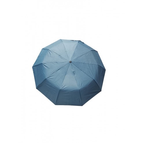 Paraguas Plegable Automático Azul Acero