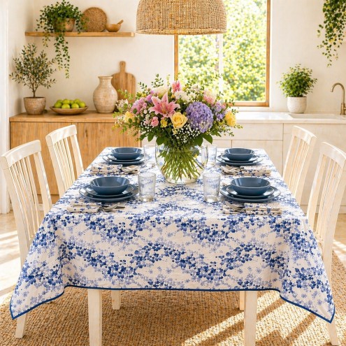 Mantel Rectangular Blue II