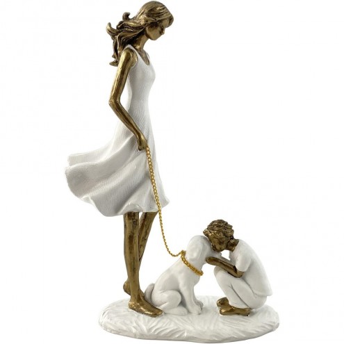 Madre e Hijo con Mascota 2