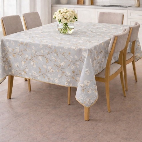 Mantel Rectangular Flor de Cerezo II